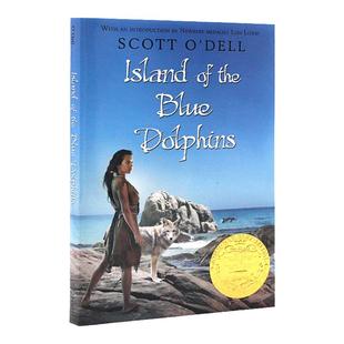 蓝色海豚岛 Island of the Blue Dolphins英文原版小说 纽伯瑞金奖获奖小说儿童英语文学小说读物书籍 Scott O'Dell