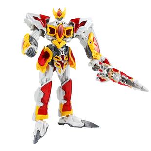 钢铁飞龙正版烈焰刃王合体武器变形机甲机器人金刚龙神号男孩玩具