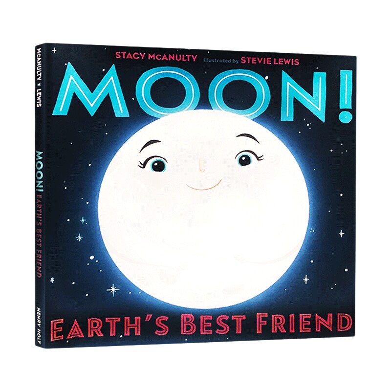 英文原版 Moon! Earth'S Best Friend 月亮 地球上最好的朋友 精装 自然科学科普启蒙儿童绘本 英文版 进口英语原版书籍