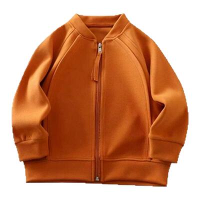 服装纸样裁剪图1877款儿童宽松插肩袖棒球服外套样板图diy11