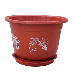 花盆塑料超大码加厚荷花睡莲养鱼缸无孔水培特大仿陶瓷户外种果树