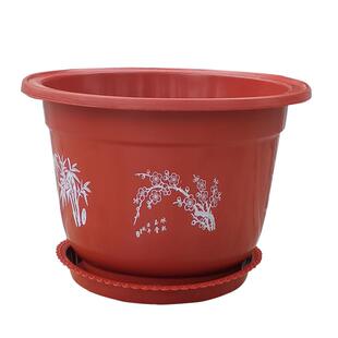 花盆塑料超大码加厚荷花睡莲养鱼缸无孔水培特大仿陶瓷户外种果树