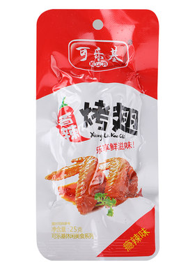 可乐基香辣鸭翅蜜汁烤翅真空卤味