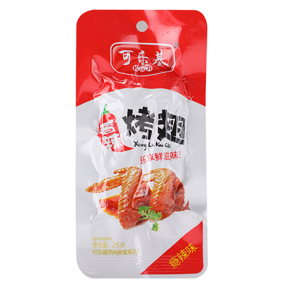 可乐基香辣鸭翅蜜汁烤翅真空卤味