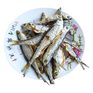 江西万安特产小溪鱼逐一清理肠肚无盐火焙淡水食用小鱼干500g包邮