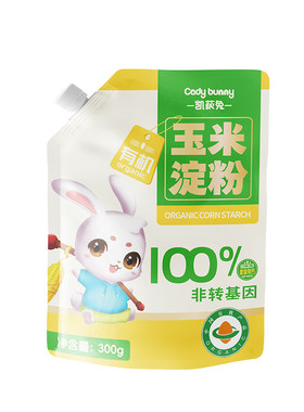 凯荻兔100%有机玉米淀粉