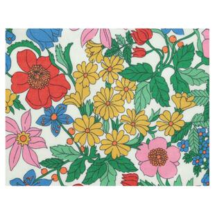 英国正品liberty面料100支lawn长纤棉手工软服装布克拉拉贝尔彩色