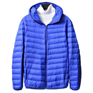 雅鹿轻薄羽绒服男薄款2024秋冬季新款男士短款休闲轻便超薄外套潮