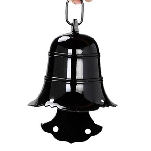 纯铜风铃复古寺庙铜板铜钟寺院佛塔铃铛挂件仿古屋檐吊垂风铃包邮