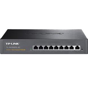 普联TP-LINK TL-R479GPE-AC全千兆9口一体有线路由器大功率8口PoE供电AP管理AC易展弱电箱分线组网云远程控制