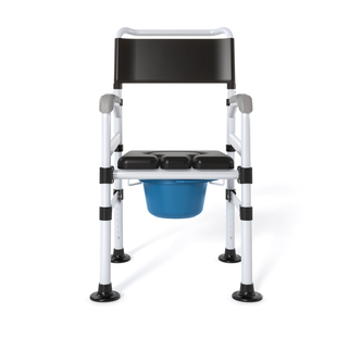老年人坐便椅家用可折叠孕妇坐便器移动马桶椅老人上厕所便盆椅子