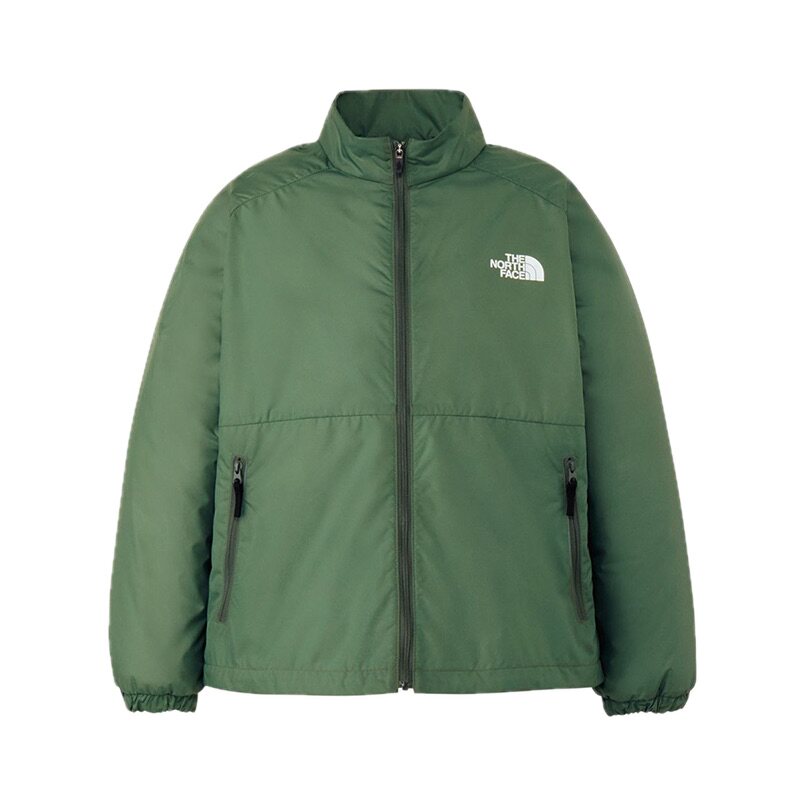 日本北面 the north face 2026春儿童装拉链立领轻薄夹克外套风衣