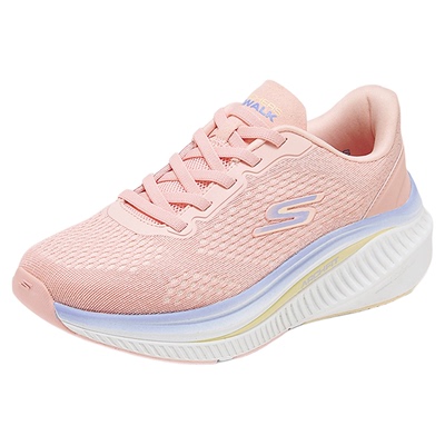 Skechers斯凯奇2026春新款女健步鞋厚底缓震跑步鞋轻质休闲运动鞋