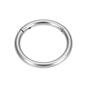 钛钢圆线鼻环鼻中隔鼻圈闭合环 不锈钢接口圈耳钉耳环 耳骨钉耳扣