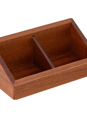 实木底座收纳盒玉石印章玩偶置物高级感小众玄关钥匙收纳摆件木质