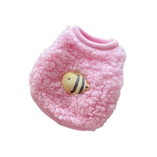 猫咪宠物狗狗衣服可爱羊羔绒保暖超小体犬茶杯犬幼猫幼犬奶狗BB服