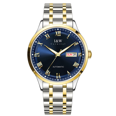 瑞士爱沃驰男士商务机械表