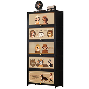 鞋柜家用门口入户收纳柜一体靠墙走廊鞋架子新款爆款高档多层简易