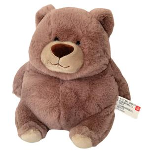 正版吾卢拉潮玩胖墩棕熊公仔毛绒玩具抱抱熊玩偶熊猫生日礼物女生