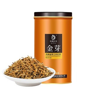 凤牌金芽红茶特级100g罐装浓香型