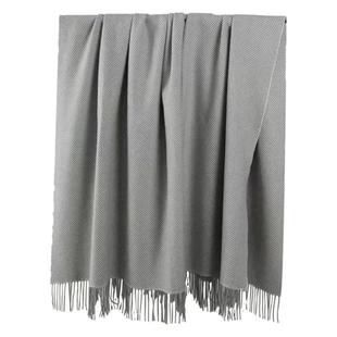 内蒙古塞上驼披毯羊毛毯盖毯空调毯流苏羊羔绒春秋被外贸毛毯毛毯