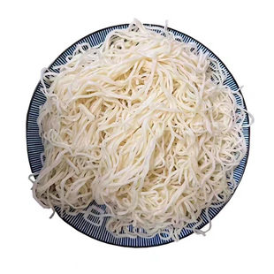 陕西西安夜市炒细面的面特色小吃 蒸面焖面卤面蒸面2斤15.6元包邮