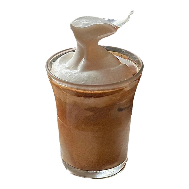 网红ins风澳白咖啡杯意式拉花拿铁杯简约复古dirty冰美式玻璃杯子