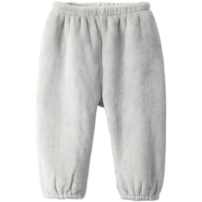 儿童裤子加厚居家裤睡裤秋冬加绒