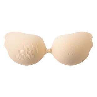 菇娘家蝴蝶杯胸贴女聚拢上托大胸大码防下垂婚纱用免穿内衣乳贴