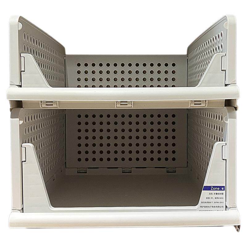 塑料折叠抽屉收纳箱衣柜衣服收纳筐抽拉式整理框宽34 宽39 深43