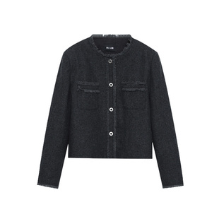 木岸muan杰西卡鹅绒服90白鹅绒冬季保暖外套百搭上衣D-YJ-25048