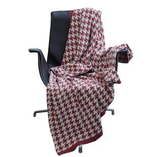 ins高级感轻奢风空调毯毛毯沙发盖毯办公室午睡毯秋冬千鸟格毯子