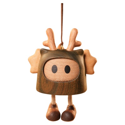 原创小龙实木挂件十二生肖系列