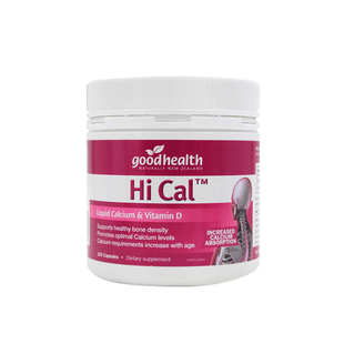 现货新西兰goodhealth好健康VD3液体钙胶囊150粒成人中老年补钙片