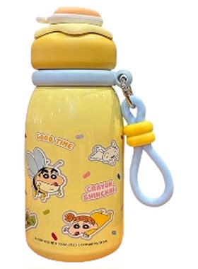 蜡笔小新保温杯新款高颜值水杯