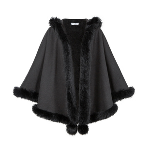 【姽婳斗篷增色】withpuji原创设计哥特万圣节加绒外套秋冬保暖lo