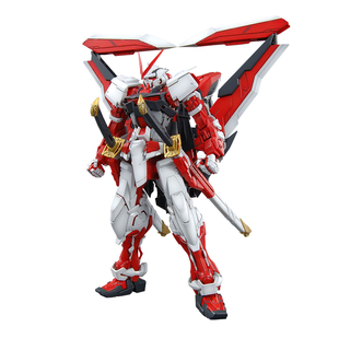 现货万代 MG 129 红异端 改 Astray Red红迷茫红色异端改高达拼装