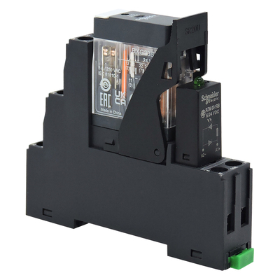 施耐德电磁中间继电器RXG12BD