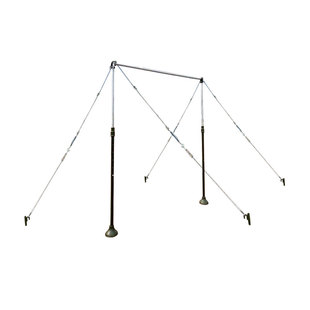 室外单杠训练单双杠器材比赛引体向上户外体能家用健身单杆可调节