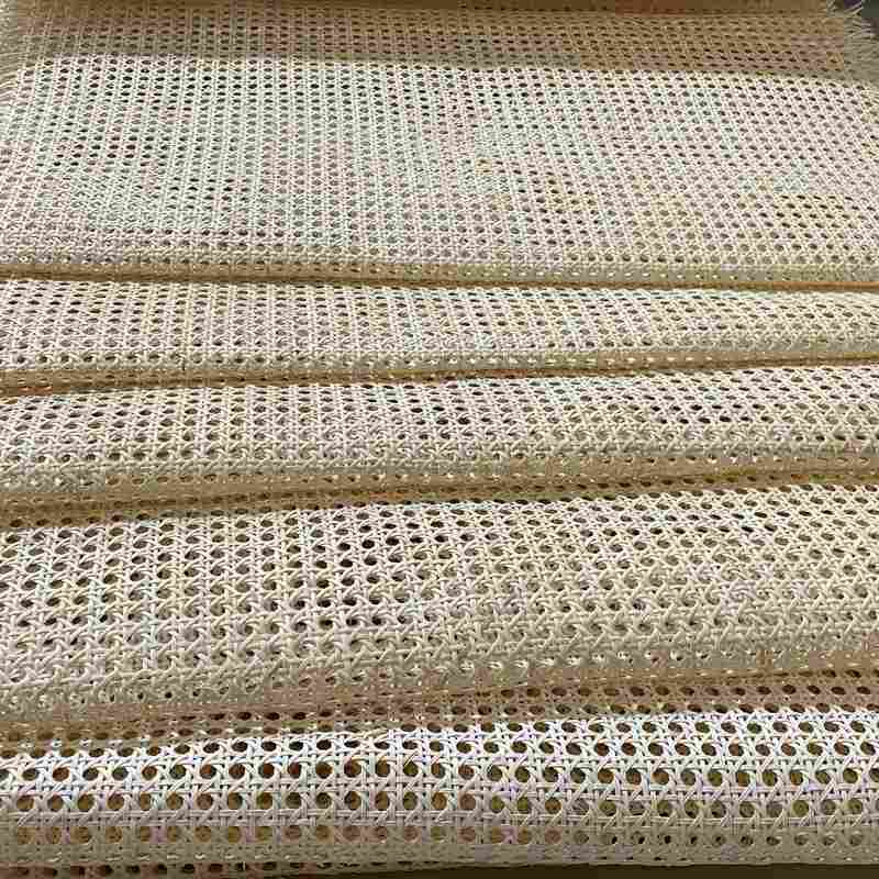 漂白青眼笪材料印尼天然藤条真藤编织六眼八角镂空透气家具辅料