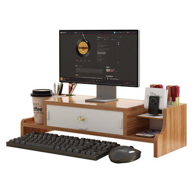 办公室桌面显示器收纳增高架