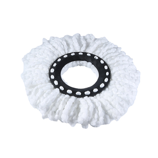 旋转拖把头通用拖杆墩布头家用圆配件替换头头免手洗脱水把吸水