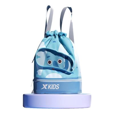 特步儿童游泳包干湿分离男童泳包泳衣防水收纳袋女海边户外便携式