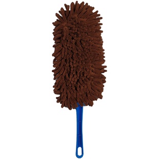 雪尼尔小号车刷汽车除尘掸刷子短柄软毛蜡刷洗车拖把内饰清洁工具