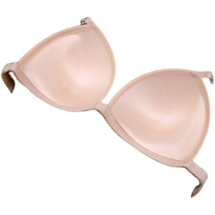 HOOG胡格专业泳衣胸垫品牌游泳衣专用衬垫厚薄挂钩式海绵胸罩