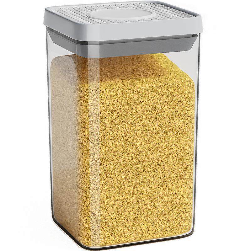 佳帮手按压式五谷杂粮密封罐食品级干货收纳盒储存零食塑料储物罐