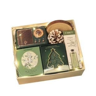 新款森系生日礼物送闺蜜女朋友男友高级感伴手礼蓝牙音响礼盒复古