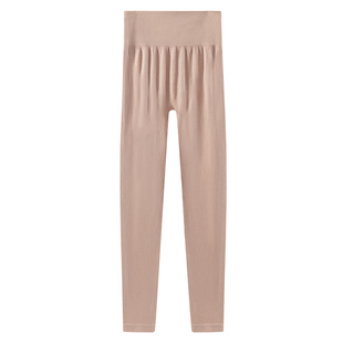 恒源祥保暖裤女高腰紧身美体秋裤无痕发热含羊毛线裤打底裤衬裤冬