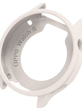 适用OPPOwatchS手表硅胶保护套运动智能手表律动银硅胶腕表带悦动绿茵男士高级竞速黑春夏配件