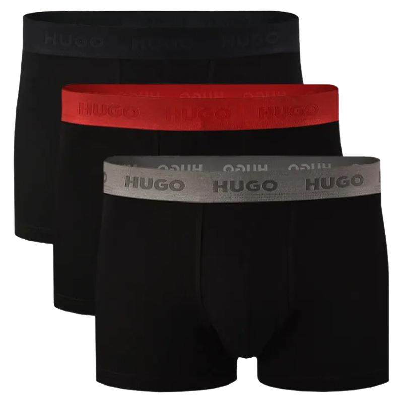 [保税仓]Hugo Boss底裤男士2025新款舒适纯棉平角裤透气四角内裤